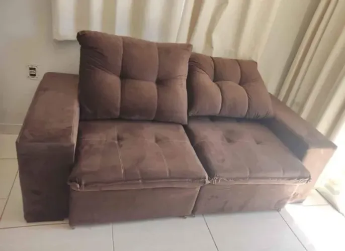 sofá retrátil reciclável noronha
