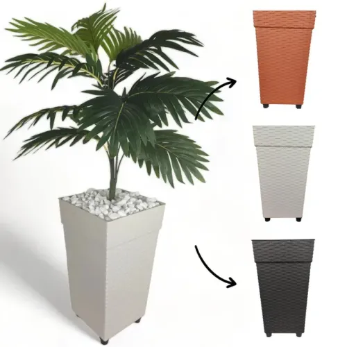 Coqueiro artificial decoração com vaso