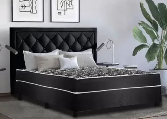 Cama box casal nova