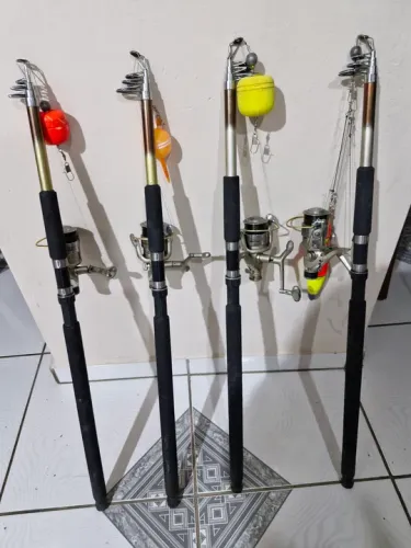 Kit varas para carpa e tamba