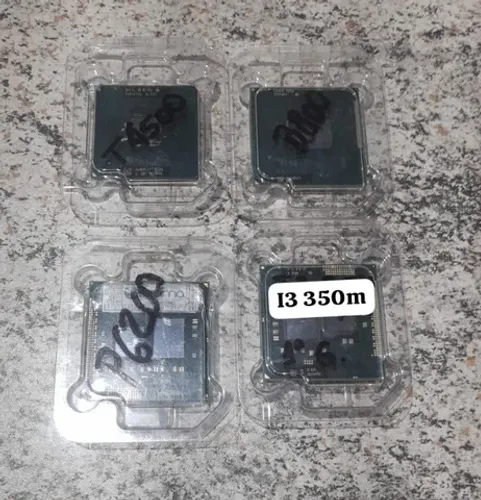 Processadores Intel e AMD 775, 1150, 1151, 1155, AM2, AM3 e notebook a partir de R$10,00