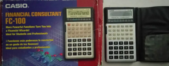 Abaixou! *Calculadora Financeira Casio - FC 100*