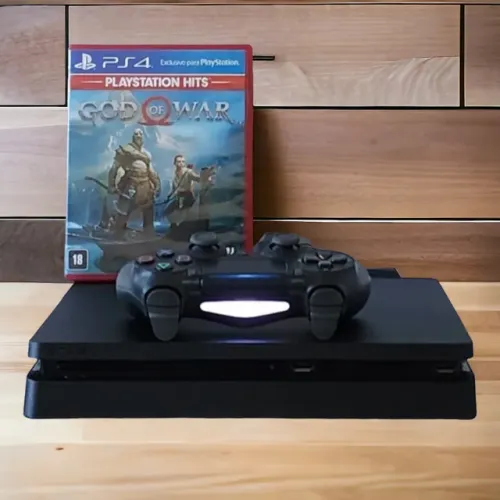 PS4 + GARANTIA + Jogo TOP - Temos Loja Física
