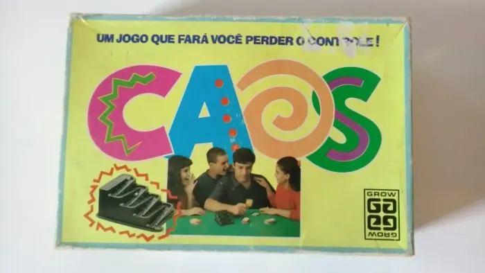 Jogo Caos Da Grow - Antigo Anos 80 Completo