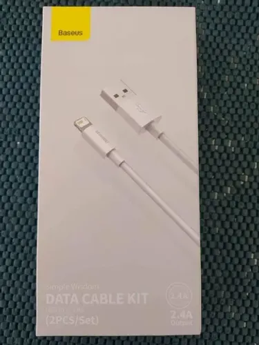 Kit 2 Cabos 1.5m Baseus iPhone