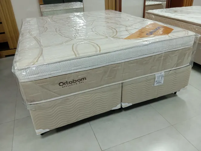 Cam box Ortobom luxo executivo gel  Queen size 