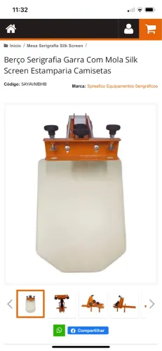 Berço Silk screen