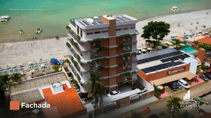 Apartamento Posição Norte 1 quarto Caminho do Mar - Vista Mar no Caribe Brasileiro - Marag