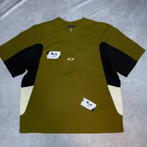 Camiseta Oakley Icon Half Zip Vintage Verde