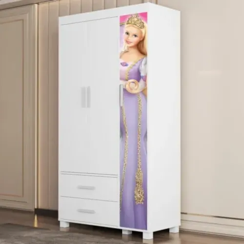 Guarda-Roupa 3 Portas Livia 0,89 m meninas e meninos