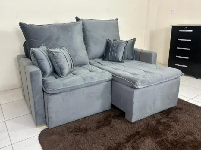 Novidade em estoque! Sofá Cama Chicago Plus 1.80m - LD