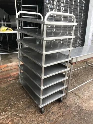 Prateleira de Aço Inox 304 para Comércio