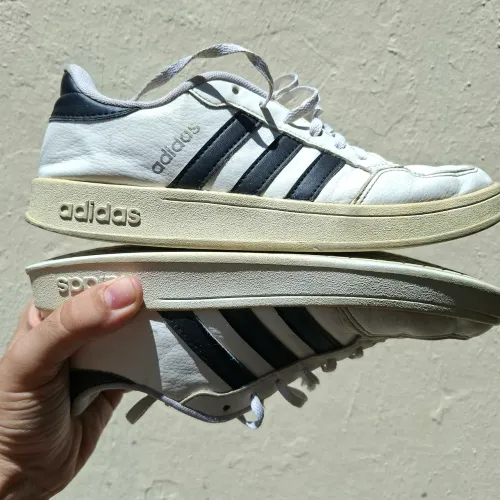 Tênis Adidas Breaknet Casual Branco e Preto