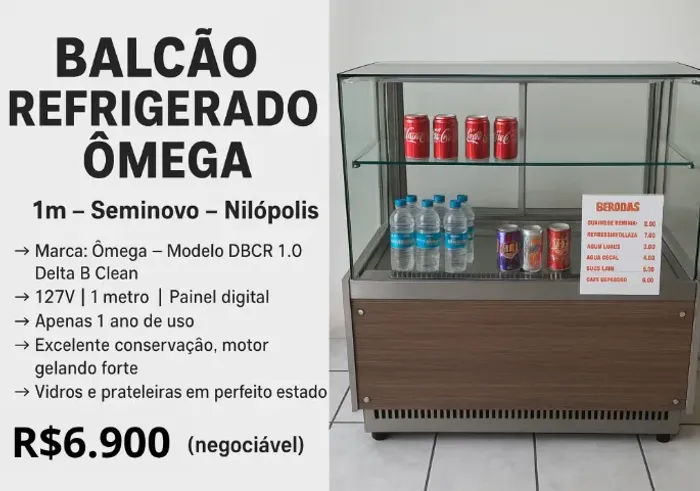 Balcão Refrigerado Ômega