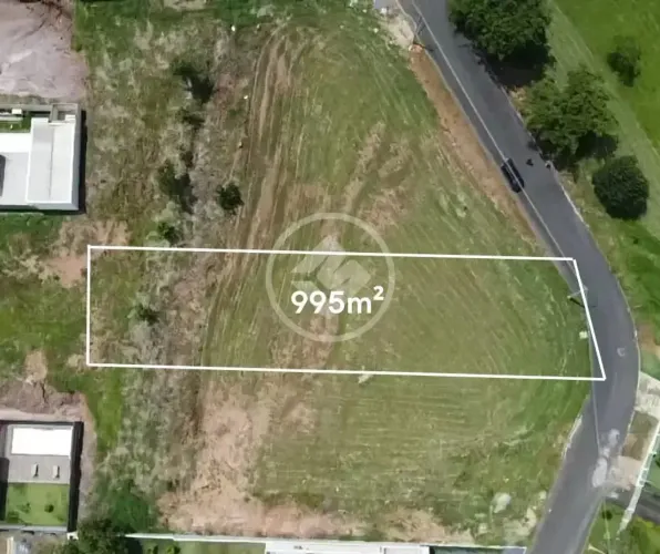 Terreno de 995m² no condomínio Marinas Di Caldas codigo: 160400