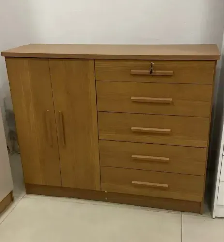 Cômoda New Athos 5 Gavetas e Sapateira Produto Novo! Pronta Entrega!