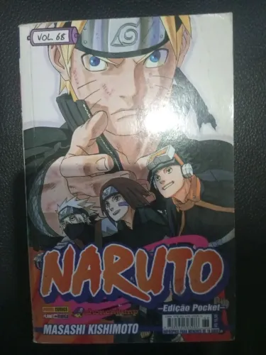 Mangá Naruto Vol. 68 - Edição Pocket Panini comics 