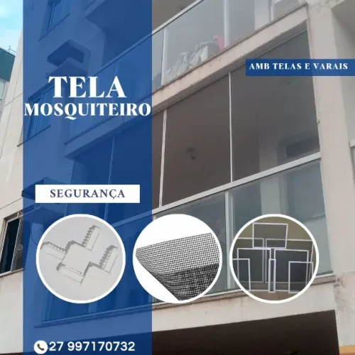 Telas mosquiteiro para residências e comercio