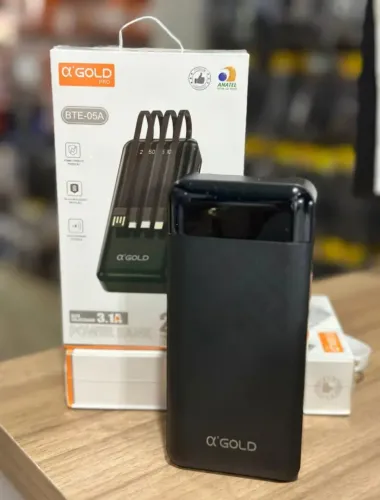Carregador Portátil Power Bank Alpha Gold BTE-05A
