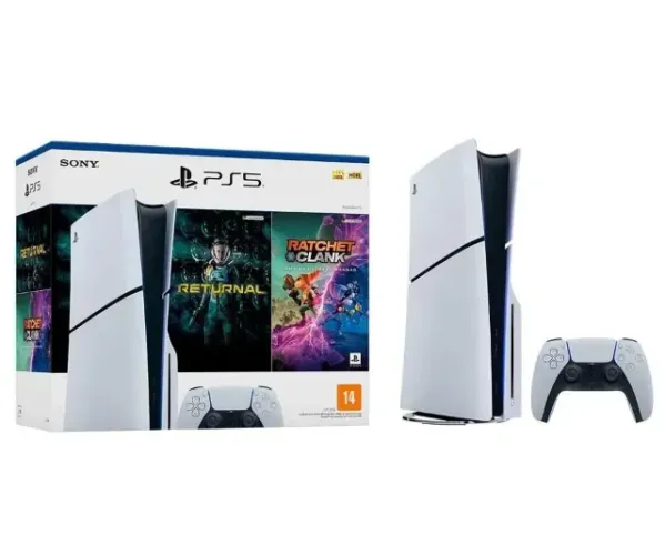 Ps5 Slim Midia Física  - Aceitamos seu Iphone ou Console na troca / Loja Física Icaraí