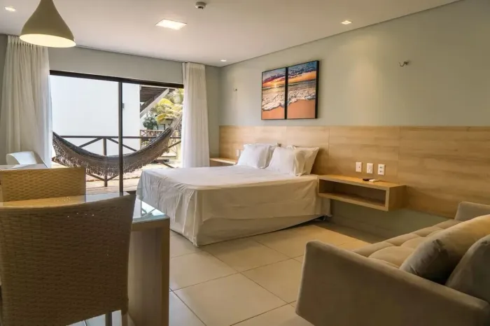 Flat para venda possui 30 metros quadrados com 1 quarto