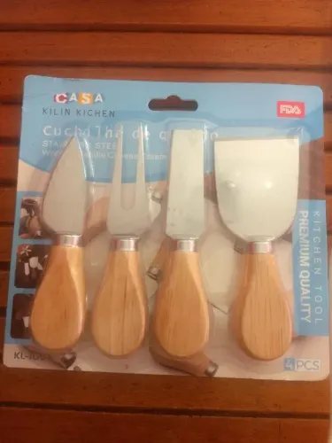Conjunto de Facas para Queijo 
