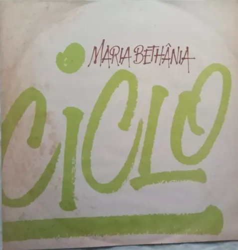 LP-Disco vinil-Maria Bethânia-Ciclo-Ano-1983-Com encarte