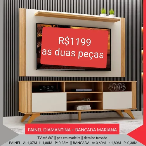 Painel e bancada 