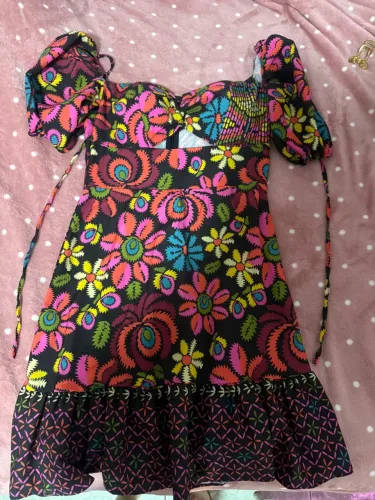 Vestido estampado 