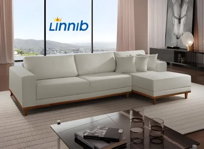 SOFÁ LE ALMOFADAS SILICONADAS PAGAMENTO SOMENTE NO ATO DA ENTREGA @LINNIBMÓVEIS