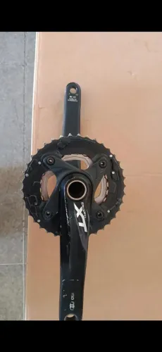 Pedivela Shimano Deore XT vazado + central 