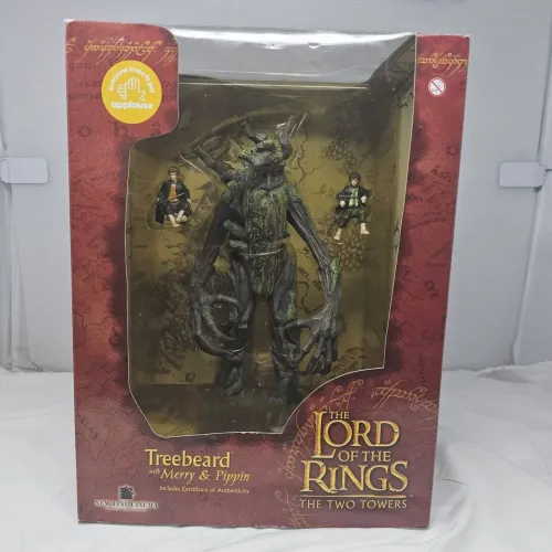 Treebeard com Merry & Pippin - O Senhor dos Anéis - As Duas Torres