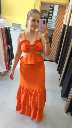 Vestido tamanho único