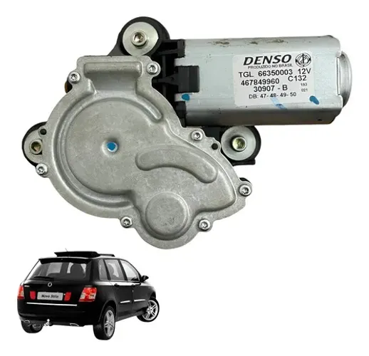 Motor Limpador Traseiro Vigia Fiat Stilo 2007 Sporting Usado