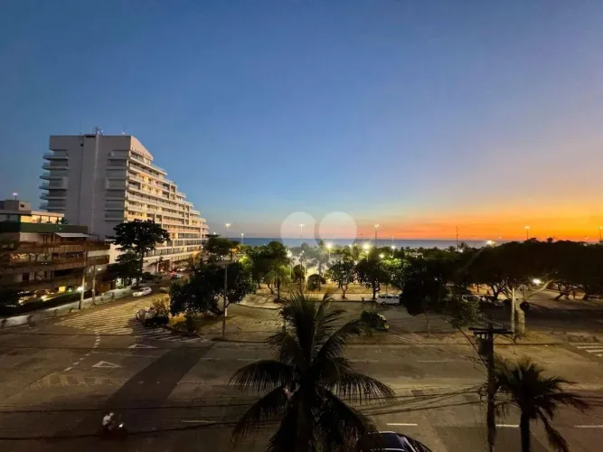Jardim Oceânico - Cobertura Duplex Frontal Mar com vista Livre. 5 Quartos sendo 2 Suítes, 