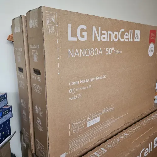 50 pol Smart TV LG NanoCell AI 4K NANO80 2025