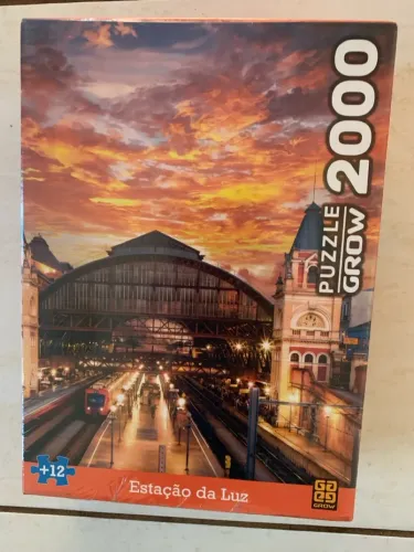 Quebra-cabeça 2000 peças - Estação da Luz