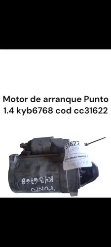 Motor de arranque Punto 1.4