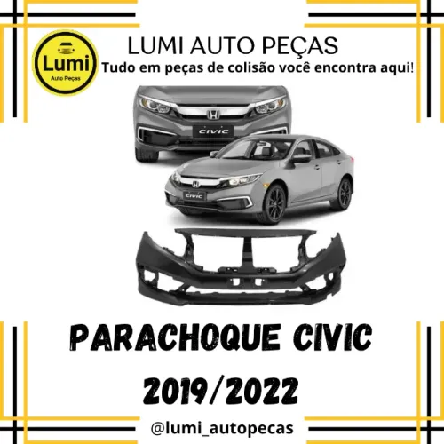 Parachoque Civic 2019/2022 - NOVO