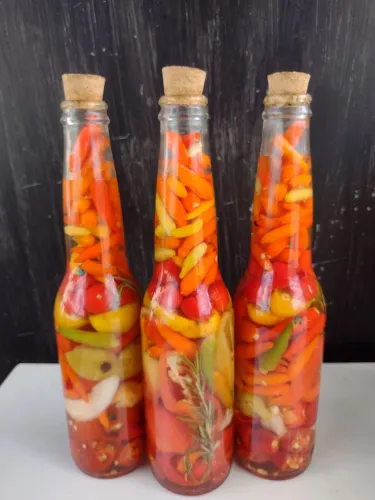Pimentas Artesanais em Conserva