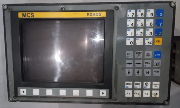 Monitor teclado CNC MCS 505 tipo TMS 510 