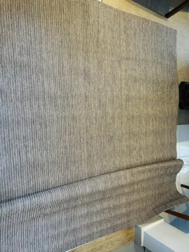 Tapete Artesanal Look Jacquard Gerbera Marrom: 200cm X 250cm