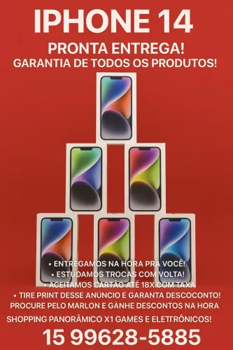 IPHONE 14 LACRADO PRONTA ENTREGA