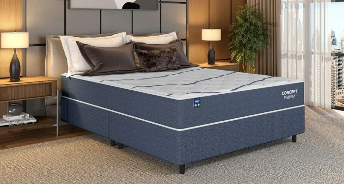 Cama Box Concept Plumatex Conforto e Qualidade