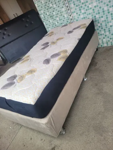 Cama Box Solteiro / ENTREGO 