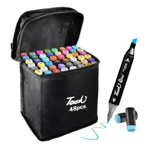 Kit de canetas Touch Dual 48 cores