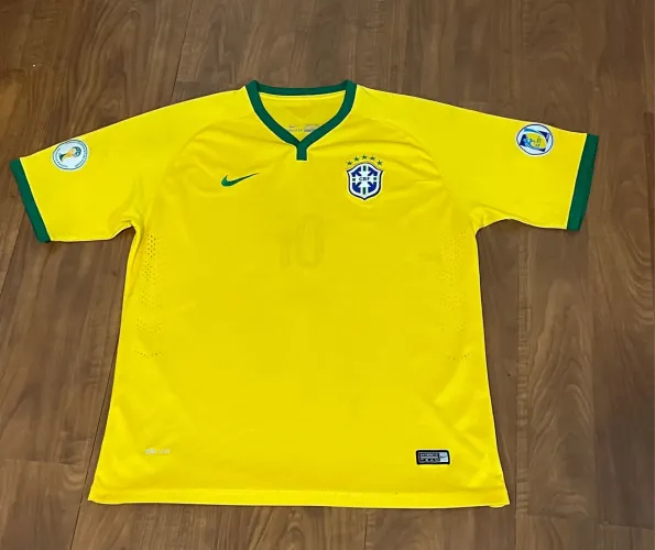 Camisa Seleção Brasileira Amarela - 10