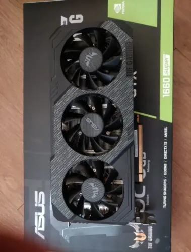 Placa de video 1660super Asus tuf 3 fan 