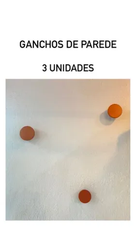 Kit gancho de parede