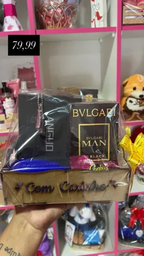 Cesta e kits para presente Masculino